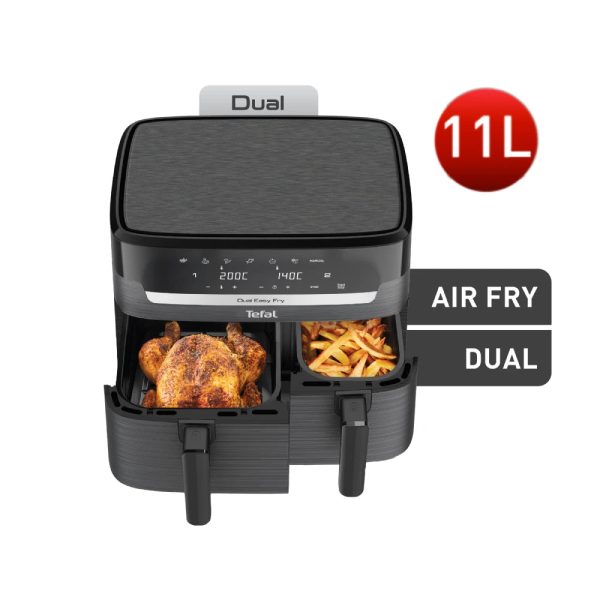 Tefal Dual Easy Fry XXXL 11L Air Fryer EY9428 For Sale