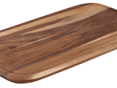 Jamie Oliver by Tefal Wooden Acacia Board - Large (49 x 28 x 2.5cm) For Discount