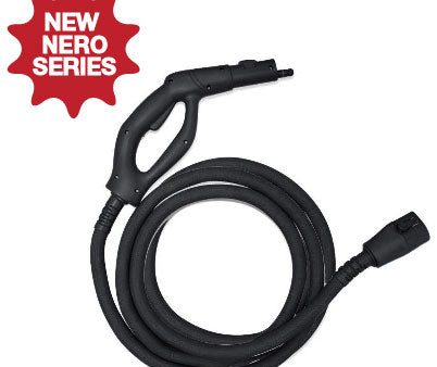 MR-1000 Forza *Nero Steam Gun & Hose With Sleeve Extended Length - 12 Feet Online