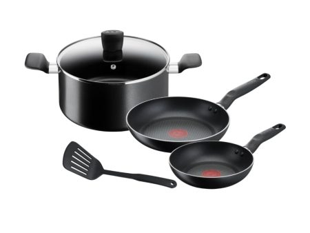 Tefal Super Cook Non-Stick 3pc Set with Spatula Online now