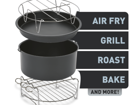 Tefal Air Fryer Accessory 20cm (Set of 4) - XA1130 Online Hot Sale