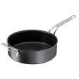 Jamie Oliver by Tefal Cooks Classic Non-Stick Induction Hard Anodised Sautepan + Lid 26cm Cheap