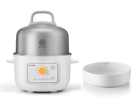 G32 Mini Electric Food Steamer with Ceramic Steaming Plate - Bundle Offer For Cheap