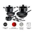 Tefal Super Cook Non-Stick 5pc Set with Utensils For Cheap