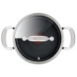 Jamie Oliver by Tefal Cooks Classic Non-Stick Induction Hard Anodised Stewpot + Lid 24cm 5L For Cheap