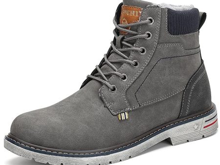 Mishansha Botas Hombre Botines Invierno Mujer Zapatos de senderismo Trekking Zapatillas Cálido Nieve Antideslizantes Adulto Unisex Aire Libre Boots Hot on Sale