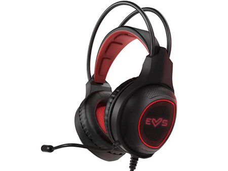 Energy Sistem Headphones ESG 2 Laser Auriculares Gaming Negro Rojo Embalaje Deteriorado For Cheap