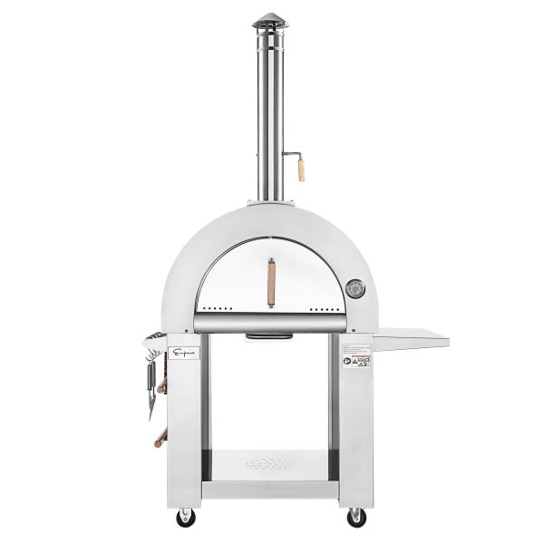 Empava Outdoor Wood Fired Pizza Oven With Side Table Cheap