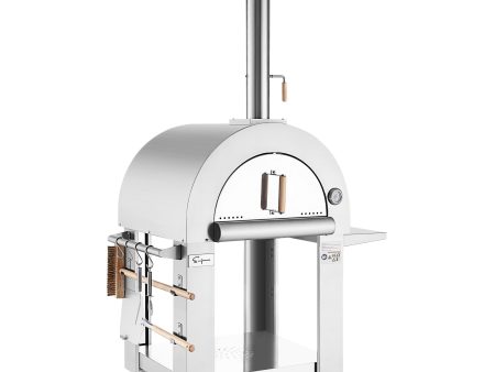 Empava Outdoor Wood Fired Pizza Oven With Side Table Cheap