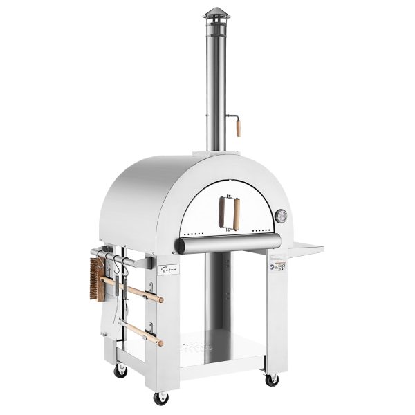 Empava Outdoor Wood Fired Pizza Oven With Side Table Cheap