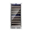 Empava 55  Tall Dual Zone 100 Bottle Wine Fridge For Sale