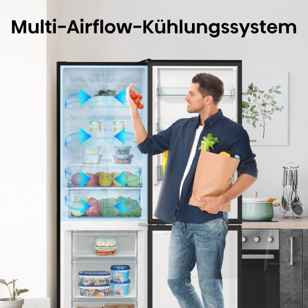 Hisense Kühl- Gefrierkombination RB327N4AD2, 182,4 cm hoch, 55 cm breit Fashion