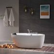 71  Acrylic Freestanding Whirlpool Bathtub with Center Drain Online