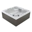 Luxury Freestanding 6-Person Square Outdoor Hot Tub Online