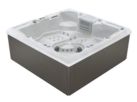 Luxury Freestanding 6-Person Square Outdoor Hot Tub Online