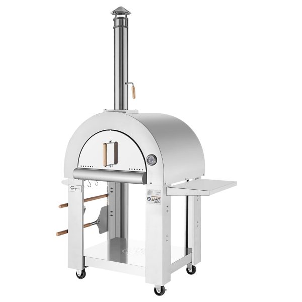 Empava Outdoor Wood Fired Pizza Oven With Side Table Cheap