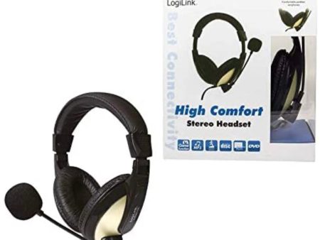 Headset LOGILINK HS0011A, 3,5 mm Klinkenstecker Sale