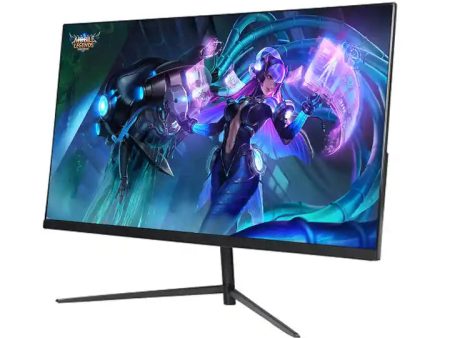 Smart Gaming Monitor Displayport Curved Black Solid Metal Stand. 24   27 Zoll 75Hz   165 Hz Sale