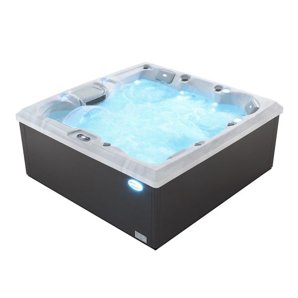 Luxury Freestanding 6-Person Square Outdoor Hot Tub Online