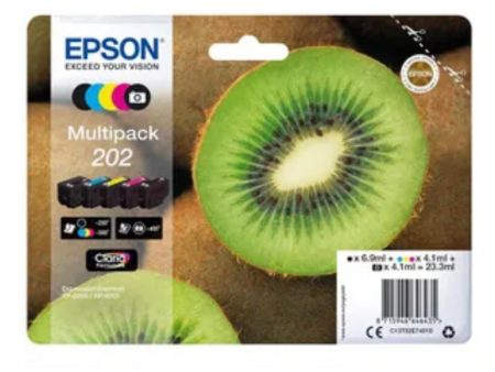 Epson 202 Multipack Kiwi Original Druckerpatrone T02E740 Fashion