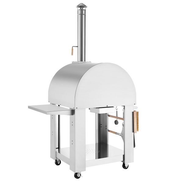 Empava Outdoor Wood Fired Pizza Oven With Side Table Cheap