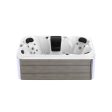 Luxury Freestanding 4-Person Rectangle Outdoor Hot Tub For Discount