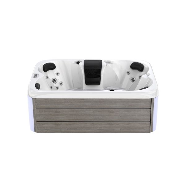 Luxury Freestanding 4-Person Rectangle Outdoor Hot Tub For Discount