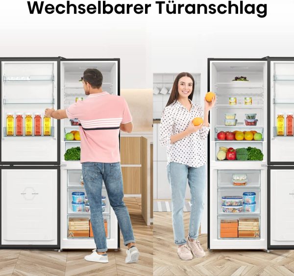 Hisense Kühl- Gefrierkombination RB327N4AD2, 182,4 cm hoch, 55 cm breit Fashion