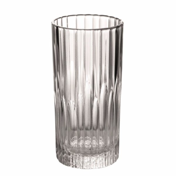 Manhattan Clear Glass High-Ball Tumbler, 10 5 8 oz, Pack of 6 on Sale