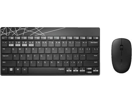 Rapoo 8000M Mouse und Tastatur Set Sale