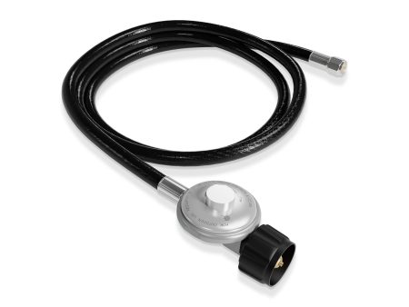 Empava 5 Ft Regulator for Fire Pit Grill Heater-Replacement Propane Hose EMPV-50EH49 Supply