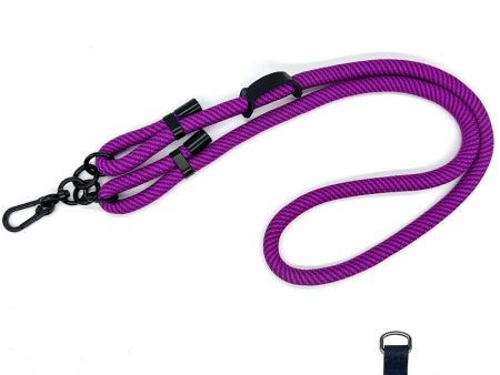 10mm Round Rope Adjustable Polyester Neck   Shoulder Lanyard Anti-fall Phone Carrying Strap Cheap